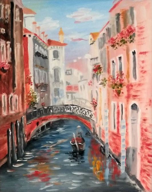 Картина А.Абалова, холст, масло