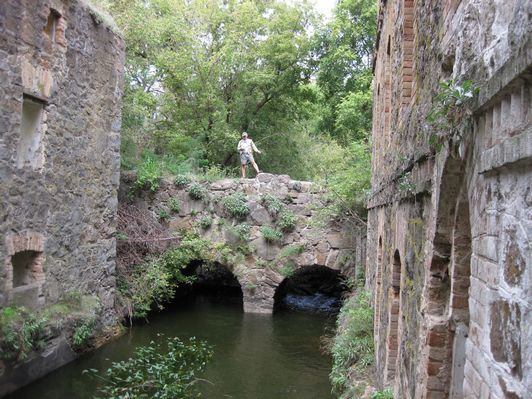 Млин Добровольського, старина. Національный парк Бузький гард